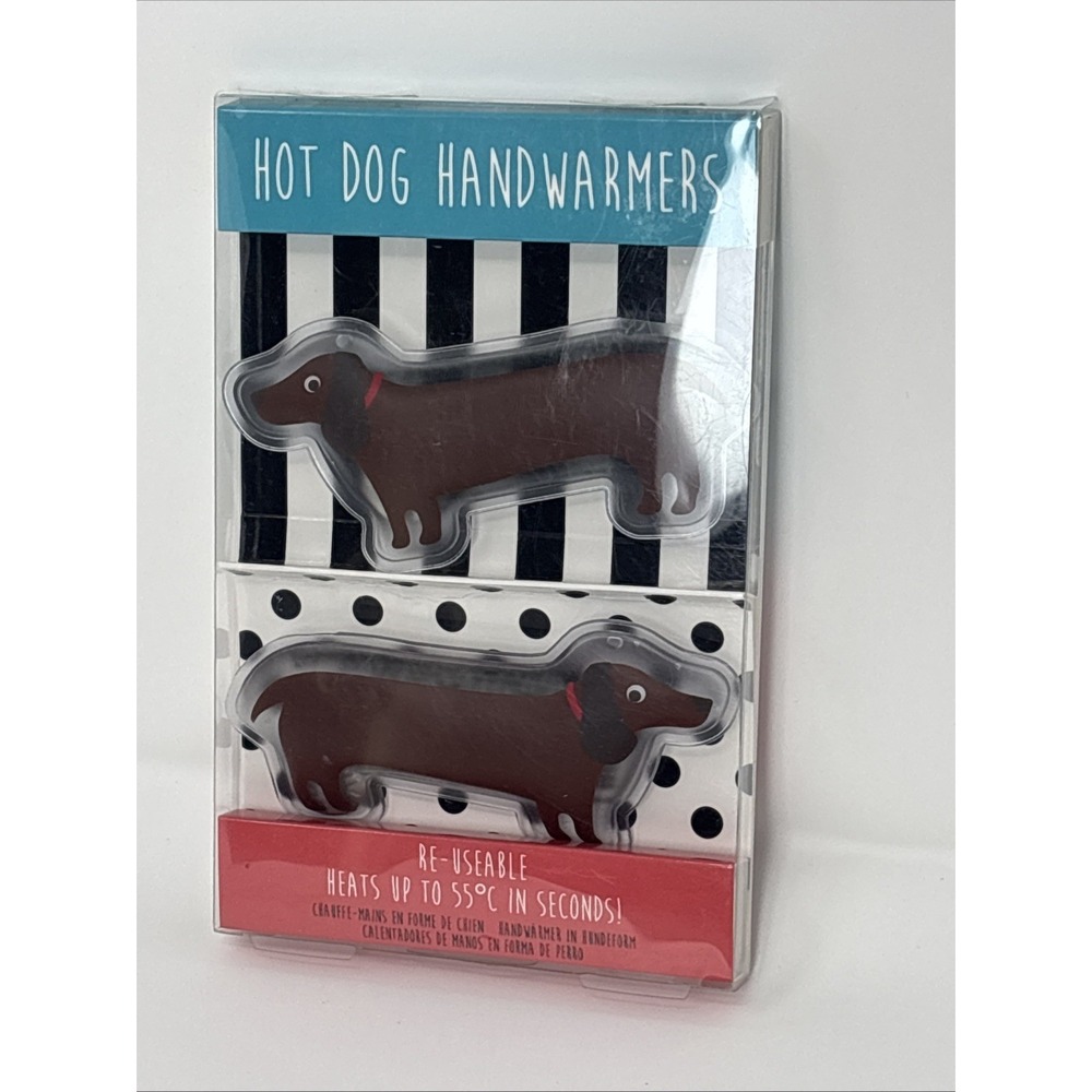 Paladone Hot Dog Warmers Dachshund Dog Reusable hand warmer new NIP